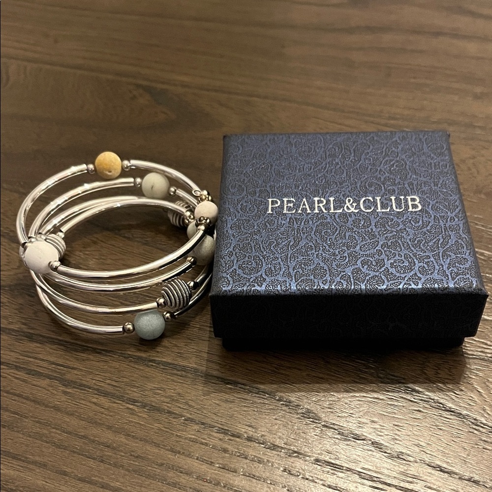 Silver and Gold Tone Bracelet Set